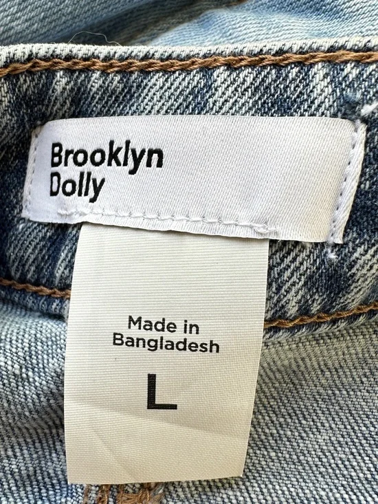 Brooklyn Dolly Long Cotton Jean Maxi Skirt Large - Picture 11 of 15